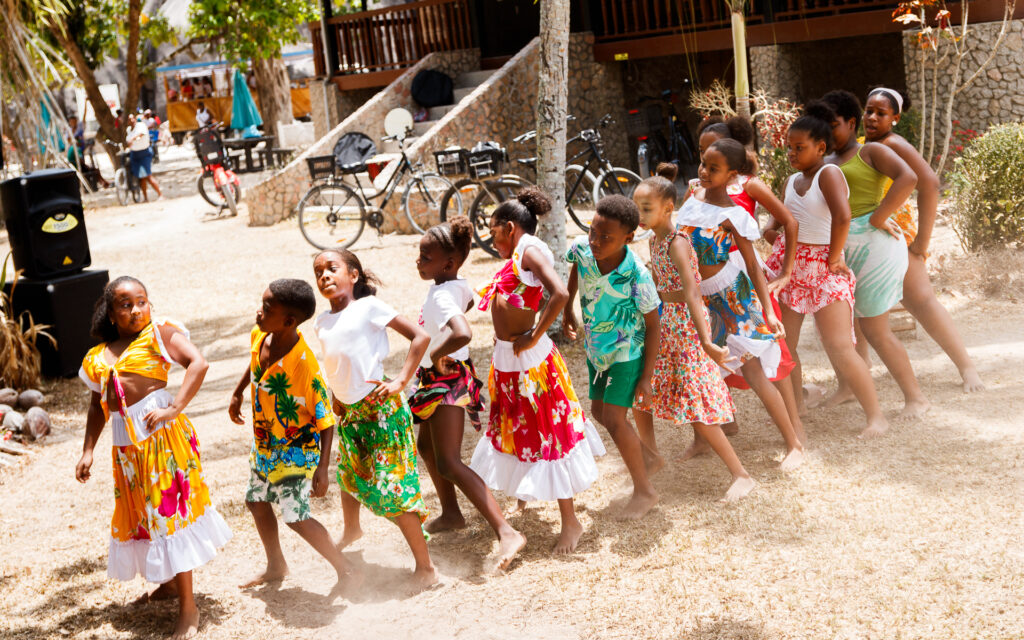 Creole Festival is celebrated on La Digue
